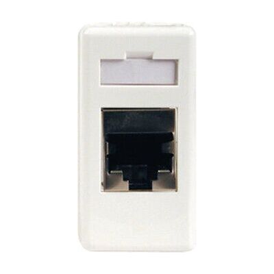 GEWISS GW20271 Prise RJ45 Blanche - 4P Catégorie 5E Système - Publicité GEWISS GW20271 Prise RJ45 Blanche - 4P Catégorie 5E Système - Publicité