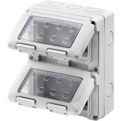 GEWISS GW27051 - Obudowa pionowa IP55 - 8 miejsc, moduły 4x2 GEWISS GW27051 - Obudowa pionowa IP55 - 8 miejsc, moduły 4x2