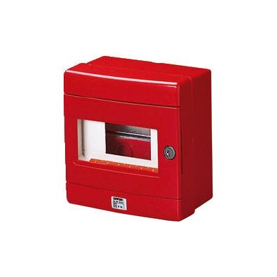 Boîtier d'alarme Gewiss GW42208 - IP55, Gris, 8 Modules - Publicité Boîtier d'alarme Gewiss GW42208 - IP55, Gris, 8 Modules - Publicité