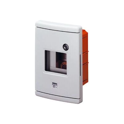 Boîtier d'alarme Gewiss GW42232 - IP55, 4 modules, Gris - Publicité Boîtier d'alarme Gewiss GW42232 - IP55, 4 modules, Gris - Publicité