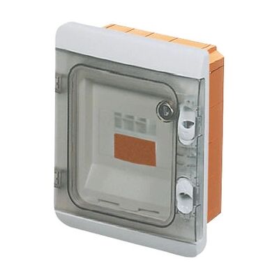 Gewiss GW48681 Centralina elettrica grigia - 6 moduli - IP55 Gewiss GW48681 Centralina elettrica grigia - 6 moduli - IP55