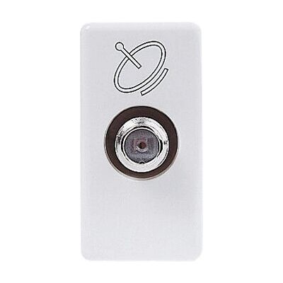 Scatola Presa TV Coassiale Passante Gewiss GW20392 - Scatola Scatola Presa TV Coassiale Passante Gewiss GW20392 - Scatola