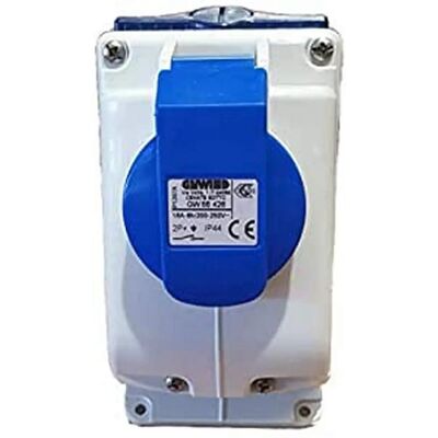 Prise électrique Gewiss GW66426 - IP44 Verticale avec verrouillage - Publicité Prise électrique Gewiss GW66426 - IP44 Verticale avec verrouillage - Publicité