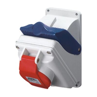 Prise Gewiss GW66430 Rouge - Socket Outlet - Publicité Prise Gewiss GW66430 Rouge - Socket Outlet - Publicité