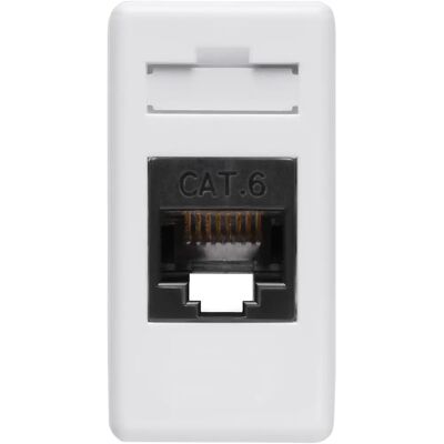 Gniazdo Ethernet Gewiss - Kategoria 6, 4 pary, IP20 Gniazdo Ethernet Gewiss - Kategoria 6, 4 pary, IP20