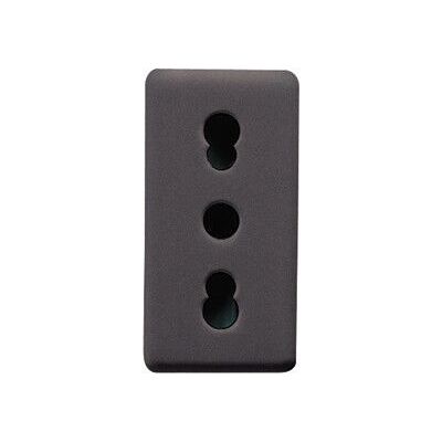 Scatola presa Gewiss GW21203 - 2P+T 16A Nera Scatola presa Gewiss GW21203 - 2P+T 16A Nera