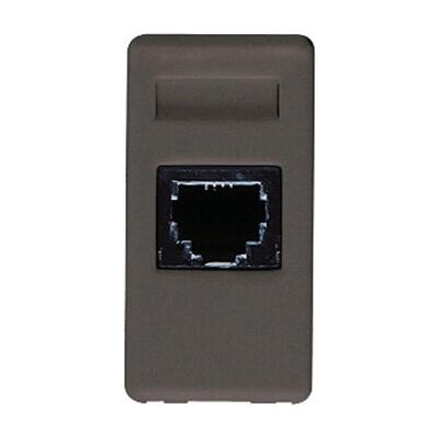 Presa RJ-11 Gewiss GW21251 Nera - Sistema Telefonico Presa RJ-11 Gewiss GW21251 Nera - Sistema Telefonico