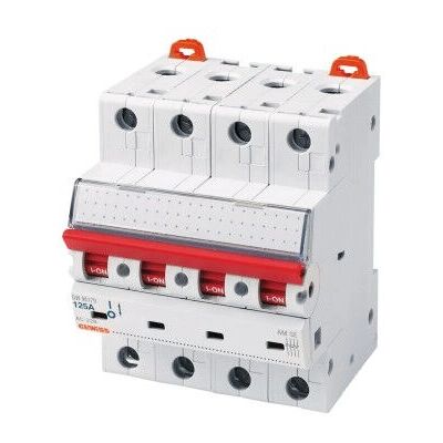 Gewiss GW96179 Disjoncteur 4 Modules - Disjoncteur - Publicité Gewiss GW96179 Disjoncteur 4 Modules - Disjoncteur - Publicité
