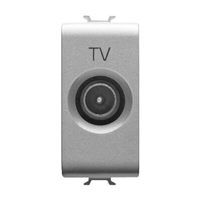 Gewiss GW14364 Titanium TV Socket Gewiss GW14364 Titanium TV Socket