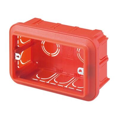 Gewiss GW24404 Steckdosenbox - Hochkapazität 4 Module, 144x85x50 mm, Einschubmontage Gewiss GW24404 Steckdosenbox - Hochkapazität 4 Module, 144x85x50 mm, Einschubmontage