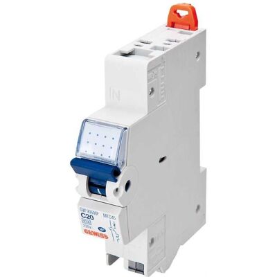GEWISS GW90607F Disjoncteur Automatique - FIXMATIC AUTO 16A Phase + Neutre - Publicité GEWISS GW90607F Disjoncteur Automatique - FIXMATIC AUTO 16A Phase + Neutre - Publicité