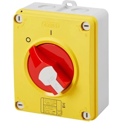 Gewiss GW70432P - 3P Funkcja izolacji awaryjnej - Wyłącznik Gewiss GW70432P - 3P Funkcja izolacji awaryjnej - Wyłącznik