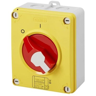 Gewiss GW70433P 4-Pole Isolation Switch - Switch Gewiss GW70433P 4-Pole Isolation Switch - Switch