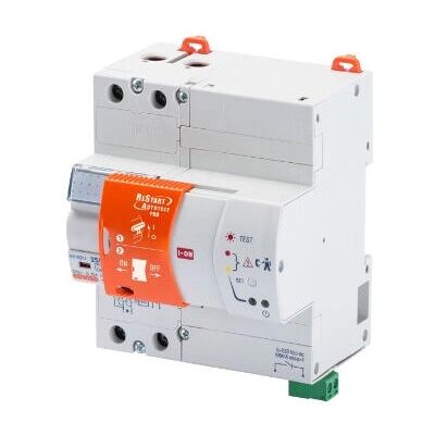 Gewiss GW90902N 2P 40A Automatisk testafbryder Gewiss GW90902N 2P 40A Automatisk testafbryder