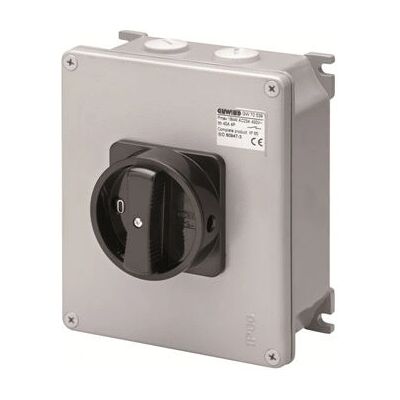 Gewiss GW70532 Rotary Switch - 3P 16A IP65 - Electrical Distribution Accessory Gewiss GW70532 Rotary Switch - 3P 16A IP65 - Electrical Distribution Accessory