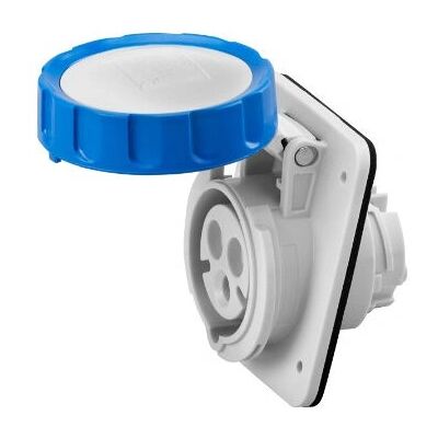 Gewiss GW62227H Odporna na warunki pogodowe 2P+T Gniazdo - Wtyczka elektryczna Gewiss GW62227H Odporna na warunki pogodowe 2P+T Gniazdo - Wtyczka elektryczna