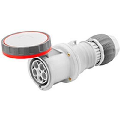 GEWISS - Steckdose 125A IP67 Rot - Modell GW62061H GEWISS - Steckdose 125A IP67 Rot - Modell GW62061H