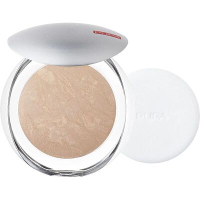 PUPA Milano Amber Light Zijdeachtig baked face poeder PUPA Milano Amber Light Zijdeachtig baked face poeder
