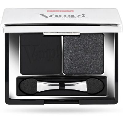 Pupa Milano Vamp! Compact Oogschaduw Duo - Dark Night Pupa Milano Vamp! Compact Oogschaduw Duo - Dark Night