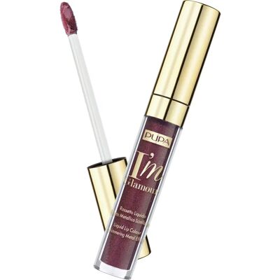 PUPA Milano - I'M Glamour - Violet Brown Metallizzata - 2,7 ml - Rossetto liquido PUPA Milano - I'M Glamour - Violet Brown Metallizzata - 2,7 ml - Rossetto liquido