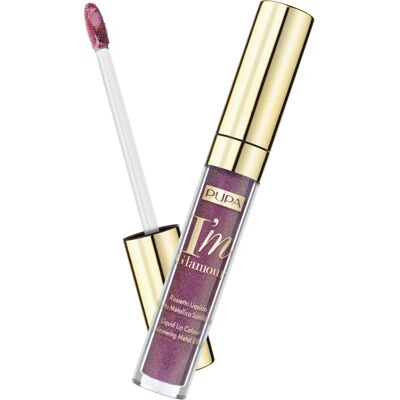 PUPA Milano - I'M Glamour - Cyclamen Violet - Metallized - Liquid Lipstick PUPA Milano - I'M Glamour - Cyclamen Violet - Metallized - Liquid Lipstick