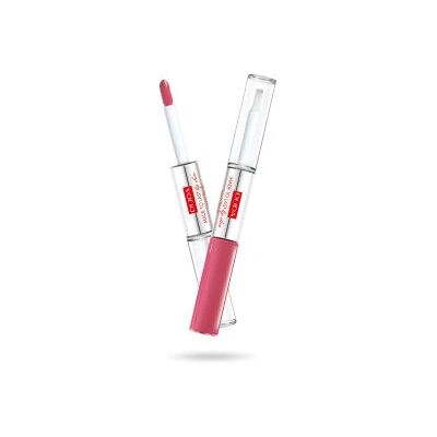 PUPA Milano Longlasting Lip Duo Shine - Lip Kleur PUPA Milano Longlasting Lip Duo Shine - Lip Kleur