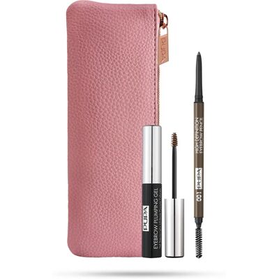PUPA Milano - Eyebrow Definition Kit N.001 Blonde - Kit sopracciglia PUPA Milano - Eyebrow Definition Kit N.001 Blonde - Kit sopracciglia