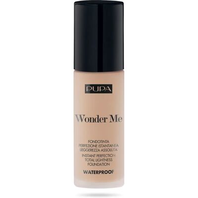 Pupa Milano Wonder Me Vloeibare Foundation - Medium Beige - Waterdicht - 30ml Pupa Milano Wonder Me Vloeibare Foundation - Medium Beige - Waterdicht - 30ml