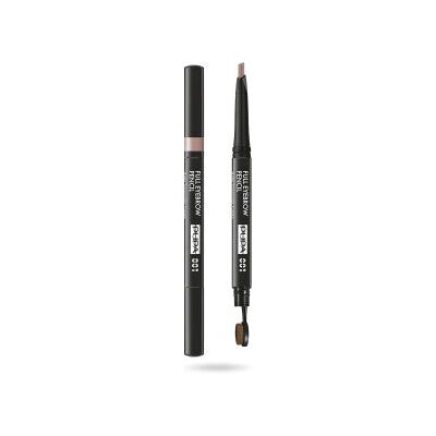 Lápis completo para sobrancelhas PUPA Milano - Loiro, Ponta triangular, Acabamento natural Lápis completo para sobrancelhas PUPA Milano - Loiro, Ponta triangular, Acabamento natural