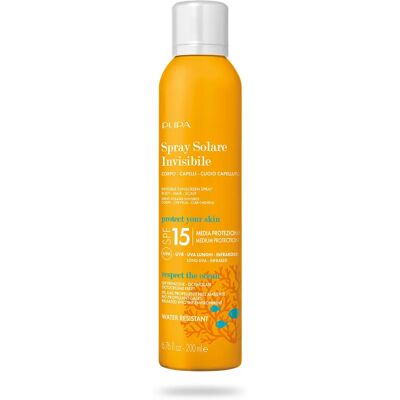PUPA Milano SPF 15 Spray Solare - Idratante, Invisibile, Sicuro per i coralli PUPA Milano SPF 15 Spray Solare - Idratante, Invisibile, Sicuro per i coralli