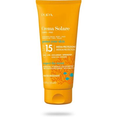 Pupa - Crema solare SPF15 - Resistente all'acqua Pupa - Crema solare SPF15 - Resistente all'acqua