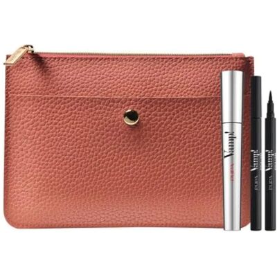 Pupa Marque Modèle - Mascara Volume & Eyeliner Précis - Cosmétiques - Publicité Pupa Marque Modèle - Mascara Volume & Eyeliner Précis - Cosmétiques - Publicité