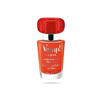 PUPA Milano Vamp! Smalto Profumato Effetto Gel - Arancione - Smalto per Unghie PUPA Milano Vamp! Smalto Profumato Effetto Gel - Arancione - Smalto per Unghie