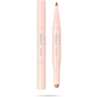 PUPA Milano Vamp! Duo Cremoso - Contur buzelor & Ruj - Warm Nude PUPA Milano Vamp! Duo Cremoso - Contur buzelor & Ruj - Warm Nude