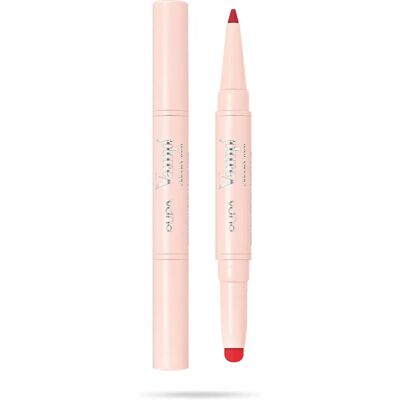 PUPA Milano Vamp! Duo Crema - Contur și Ruj - Roșu Adevărat PUPA Milano Vamp! Duo Crema - Contur și Ruj - Roșu Adevărat