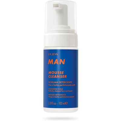 PUPA Milano Mousse Cleanser - Homme - Mousse Nettoyante - Publicité PUPA Milano Mousse Cleanser - Homme - Mousse Nettoyante - Publicité
