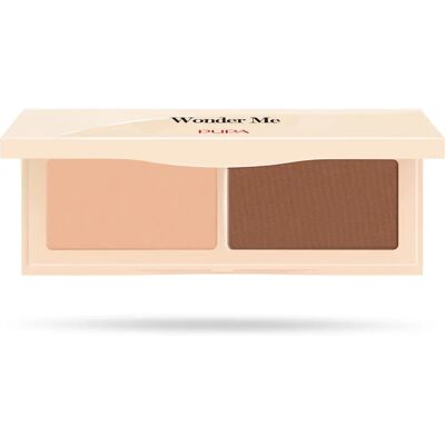 PUPA Milano Wonder Me Natural Sculpt Palette 8g - Palette Visage - Publicité PUPA Milano Wonder Me Natural Sculpt Palette 8g - Palette Visage - Publicité