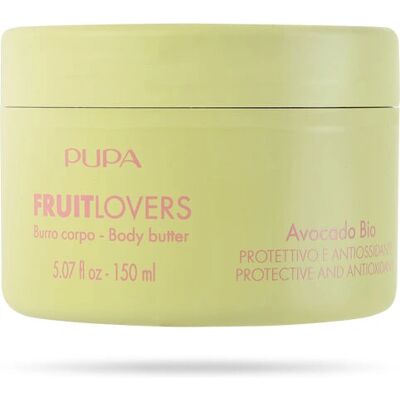 PUPA Milano Fruit Lovers Avocado Bio Body Butter - Kehäkakkuvoide PUPA Milano Fruit Lovers Avocado Bio Body Butter - Kehäkakkuvoide