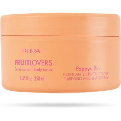 PUPA Milano Fruit Lovers Scrub Corpo Bio Papaya - Scrub corpo PUPA Milano Fruit Lovers Scrub Corpo Bio Papaya - Scrub corpo