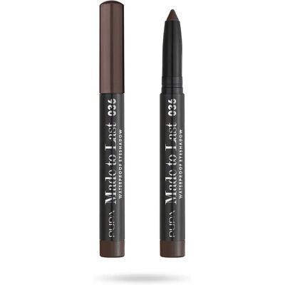 Pupa Milano Made To Last Waterproof Eyeshadow - Wood Brown Pupa Milano Made To Last Waterproof Eyeshadow - Wood Brown