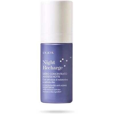 Soro Facial Night Recharge da Pupa - Antienvelhecimento 30ml Soro Facial Night Recharge da Pupa - Antienvelhecimento 30ml