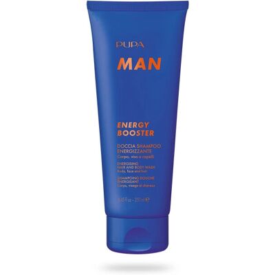 Pupa Milano Energy Booster 250 ml - Shampoo 3-in-1 per Uomo Pupa Milano Energy Booster 250 ml - Shampoo 3-in-1 per Uomo
