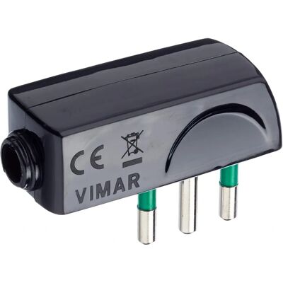 Vimar Stopcontact SPA11 2P+T 10A - Stopcontact Vimar Stopcontact SPA11 2P+T 10A - Stopcontact