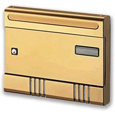 Cassetta postale in bronzo Alubox - Doppia faccia - Impermeabile Cassetta postale in bronzo Alubox - Doppia faccia - Impermeabile