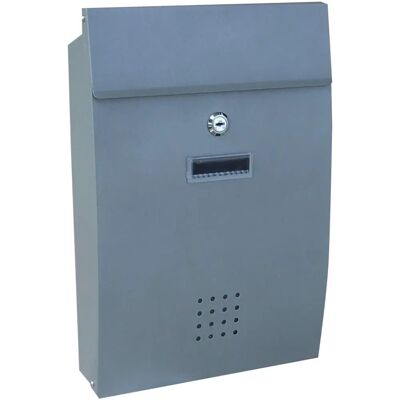 ALUBOX 64524 Casella postale doppia faccia grigia - Mailbox ALUBOX 64524 Casella postale doppia faccia grigia - Mailbox