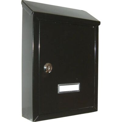 Alubox Prima Cassetta Postale Nera - Posta Alubox Prima Cassetta Postale Nera - Posta