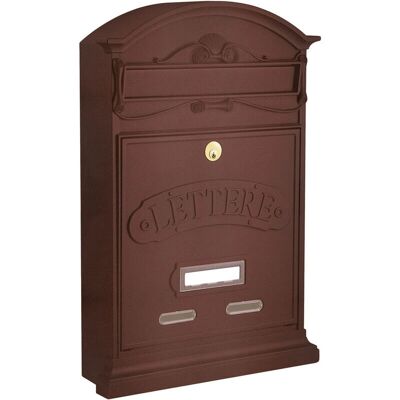 Alubox Rouille Boîte aux lettres - Boîte aux lettres - Rouille - Publicité Alubox Rouille Boîte aux lettres - Boîte aux lettres - Rouille - Publicité
