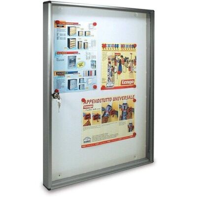 ALUBOX - BC5 - Argento - 55x73x5 - Bacheca ALUBOX - BC5 - Argento - 55x73x5 - Bacheca