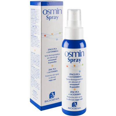 Spray nasale Osmin Zinco Lactoferrina - Sollievo da arrossamenti da pannolino - Spray nasale Spray nasale Osmin Zinco Lactoferrina - Sollievo da arrossamenti da pannolino - Spray nasale