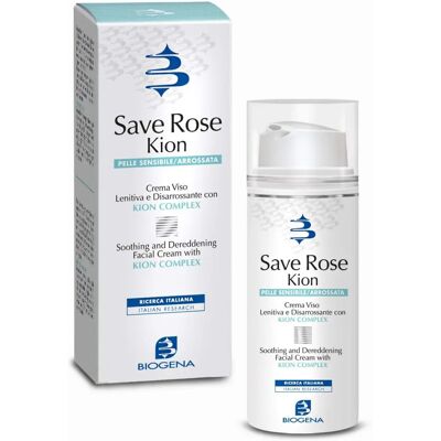 Crema Viso Save Rose Kion - Sollievo Rossore & Supporto Capillari Crema Viso Save Rose Kion - Sollievo Rossore & Supporto Capillari